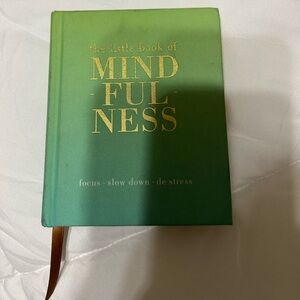 ⭐️5/$15 mindfulness self development focus tiddy calming book